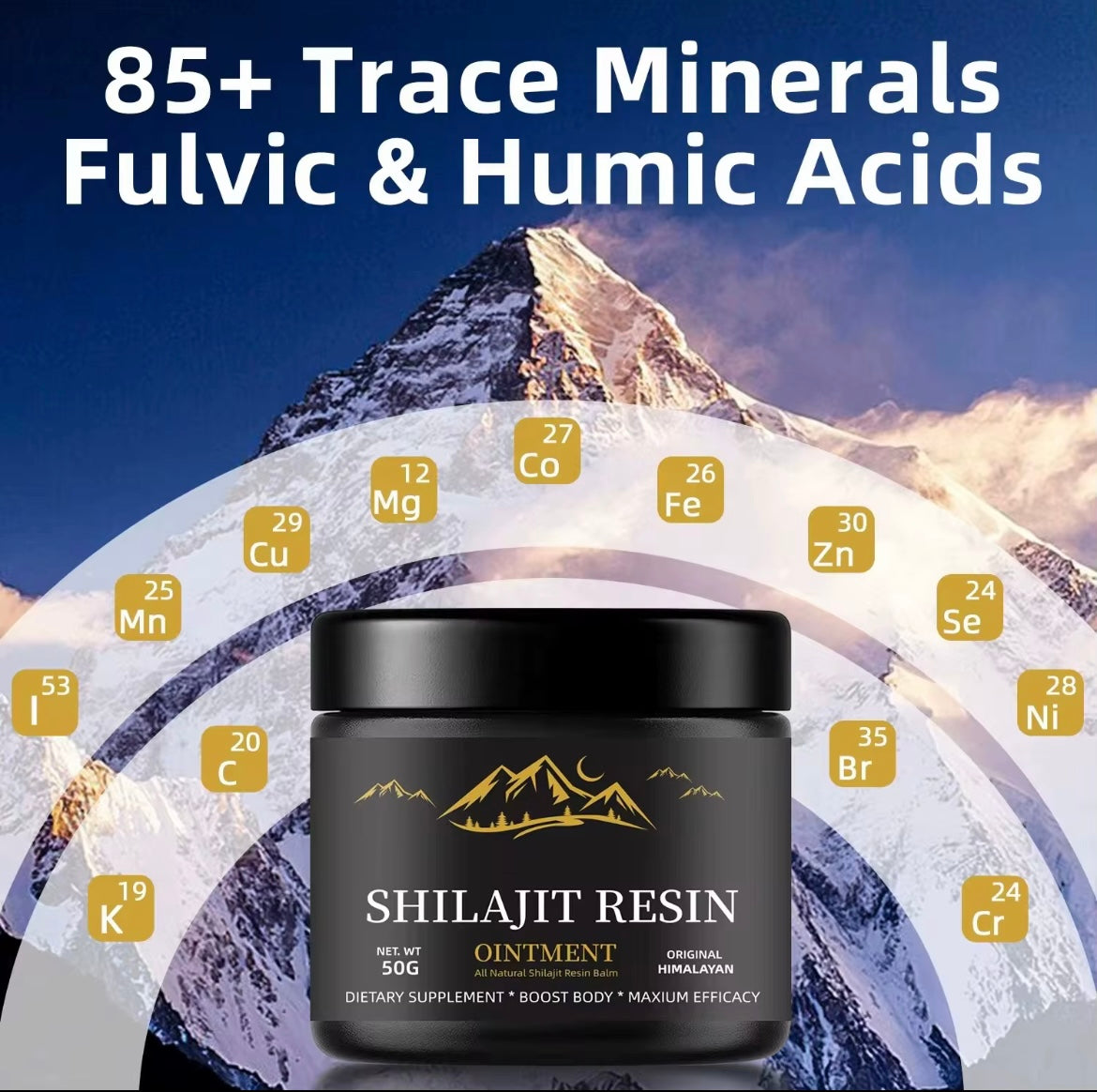 Résine de Shilajit